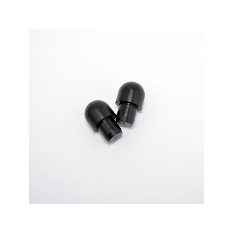 Satz HRP-Lenkerstopfen schwarz